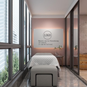 北欧SPA桑拿3D模型下载